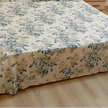 Azure Anokhi Leaf Harmony – Super King Size Jaipuri Cotton Bedsheet (270 x 270 cm) | Includes 2 Pillow Covers