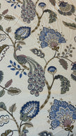 Royal Peacock Garden – Super King Size Bedsheet (274 x 274 cm) | 100% Jaipuri Cotton | Includes 2 Pillow Covers