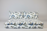 Royal Peacock Garden – Super King Size Bedsheet (274 x 274 cm) | 100% Jaipuri Cotton | Includes 2 Pillow Covers